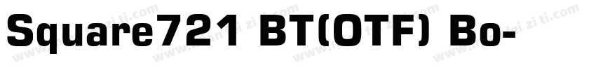Square721 BT(OTF) Bo字体转换